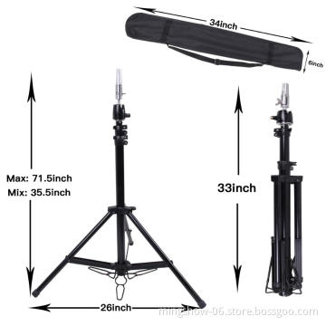 Wholesale beauty salon mannequin head bracket stand tripod for mannequin head